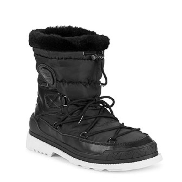 Pajar Canada Tiya Faux Fur-Lined Snow Black Boots - Picture 2 of 5